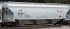 UP 94694 Hopper 3 Bay Covered Cylindrical Grain Railcar Union Pacific .JPG