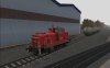 A workstained BR361 carries out shunting duties in the Lübeck dockland.jpg