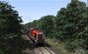 Military train leaving Eutin Barracks siding.jpg