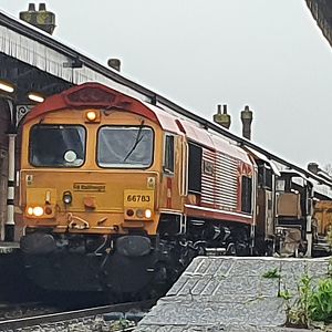 66783 'The Flying Dustman' operating 6O39 10:15 Westbury Down T.C. - Eastleigh East Yard