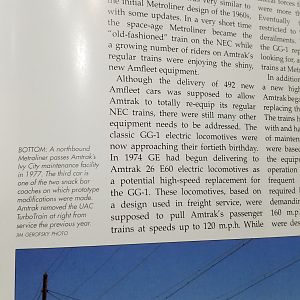 AMFLEET INFO - 2