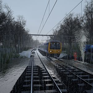 Glossop Line: Manchester – Hadfield & Glossop – New Hadfield & Glossop DLC Class 323 scenario waterworks