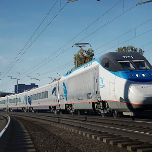 Acela Express NEC New York Train Sim World