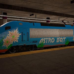 Astro Bot - Acela Locomotive