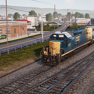 CSX GP40
