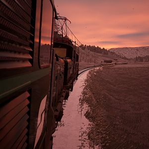 1020 Dual traction freight run