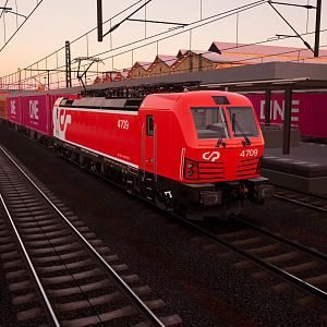 CP CARGA 4709 with freight