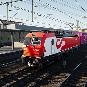 CP CARGA 4709 with freight