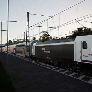 LOCOMOTIVE 253.004 Renfe Mercancías
