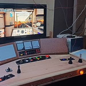 Cabin build analog meters, annunciator panel added