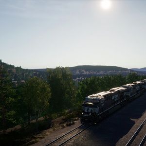 Norfolk Southern Sunshine View