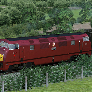 BR Class 42 'Warship' BR Maroon