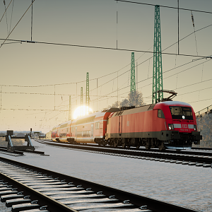 DB BR 182 on Lepiz S2 line