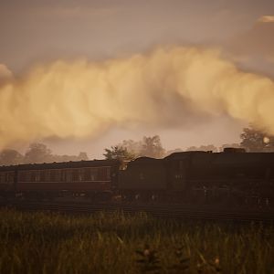 LMS Jubilee steam locomotive  (Spirit of Steam)