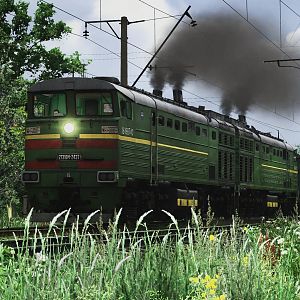 2TE10M in the countryside