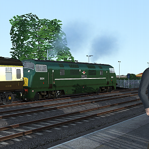 Class 42 At Dawlish Warren