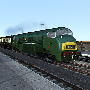 Class 42 Entering Dawlish