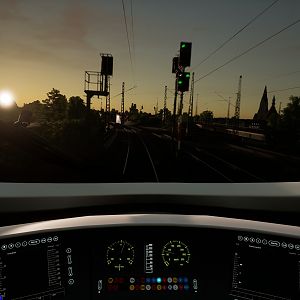 BR406 ICE3M Sunset