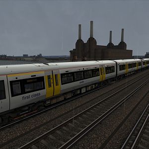 Rainy day in London