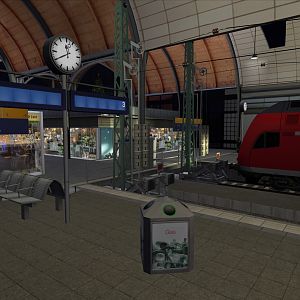 waiting at Kiel station