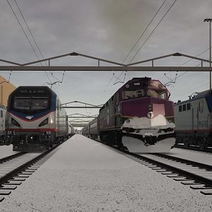 Amtrak and MBTA