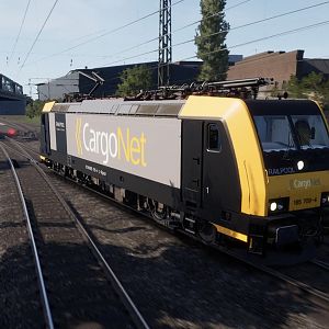 BR185 709-4 in Railpool / CargoNet livery (PS4).