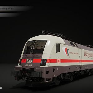 BR 182 506 in DB Systemtechnik livery