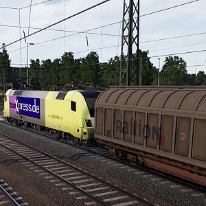 ES 64 U2 - 037, Dresden-Chemnitz route