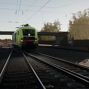 BR182 / ES 64 U2 009 locomotive in FN Cargo livery