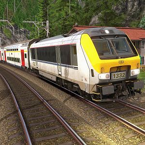 Belgium railway vehicle HLE 13 + M6: Train Simulator 2022