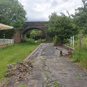 The Abandoned Breamore Train Station