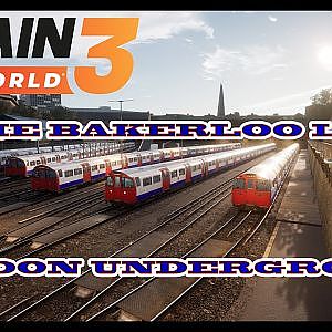 Train Sim World 3  / A Round Haul : Bakerloo line - London Underground /  60fps - YouTube