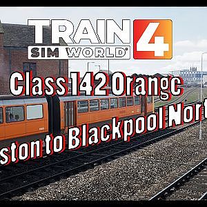 Train Sim World 4 - Class 142 Orange (1993+) 2 Car (Loaded)