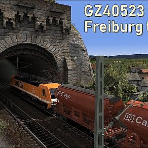 GZ40523 from Freiburg to Basel