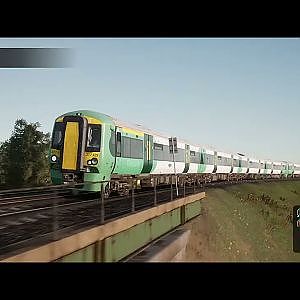 Train Sim World 3 / Class 377/4 SN / Fast Lane / London commuter - YouTube