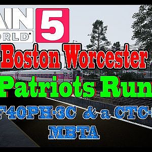 Patriots Run - F40PH-3C MBTA also a CTC-3 MBTA - PC