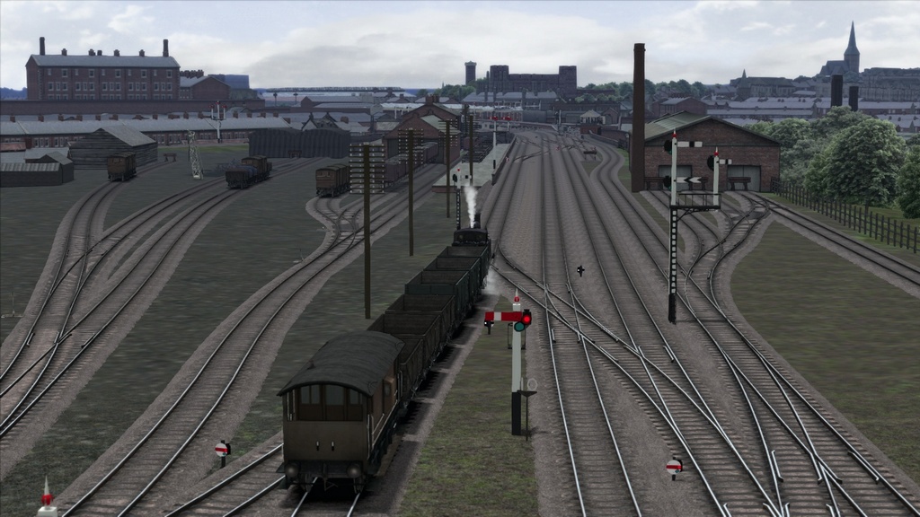 2BR Gds ShrewsYds Collect Empties +CW CoalTnk