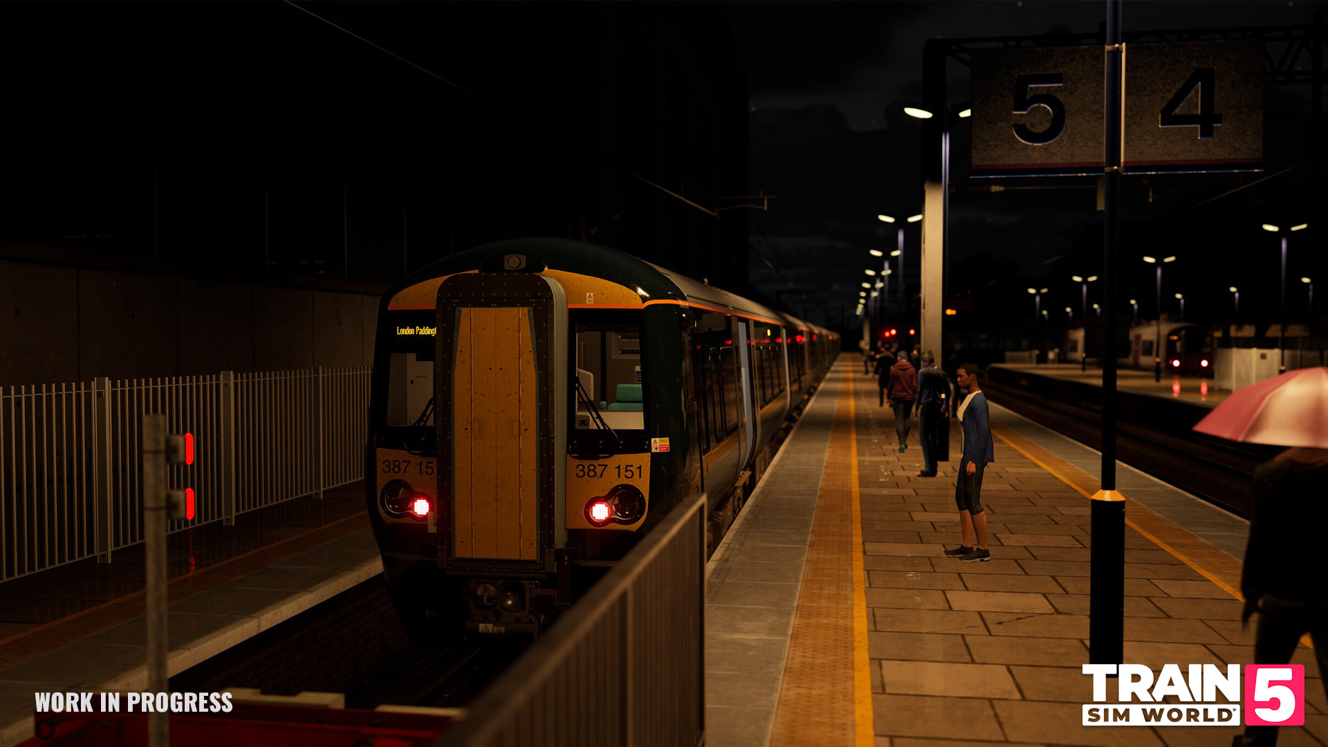 GWR style 387 at Hayes & Harlington