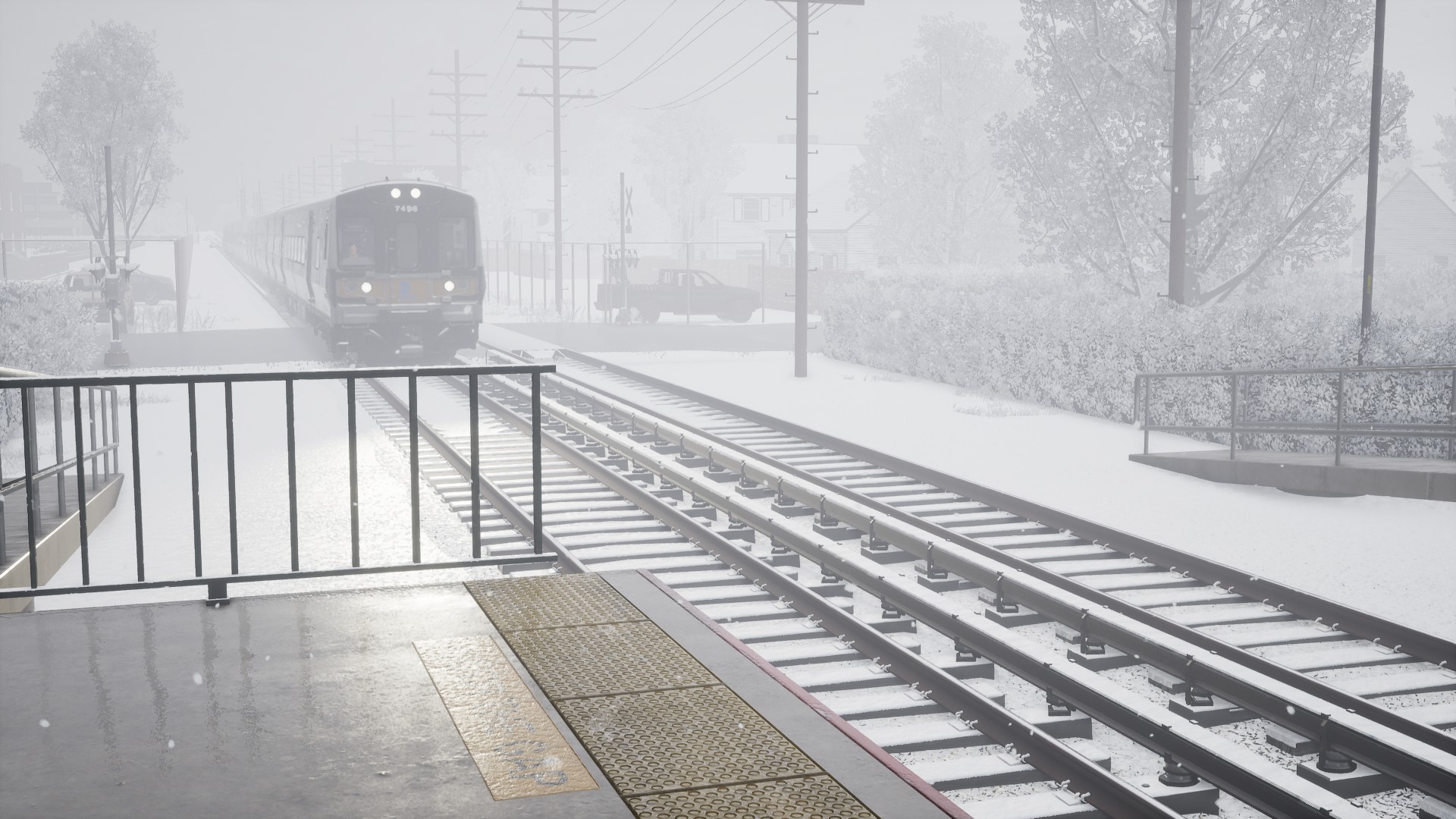 Lirr M7 7498 Arriving At Garden City Dovetail Games Forums