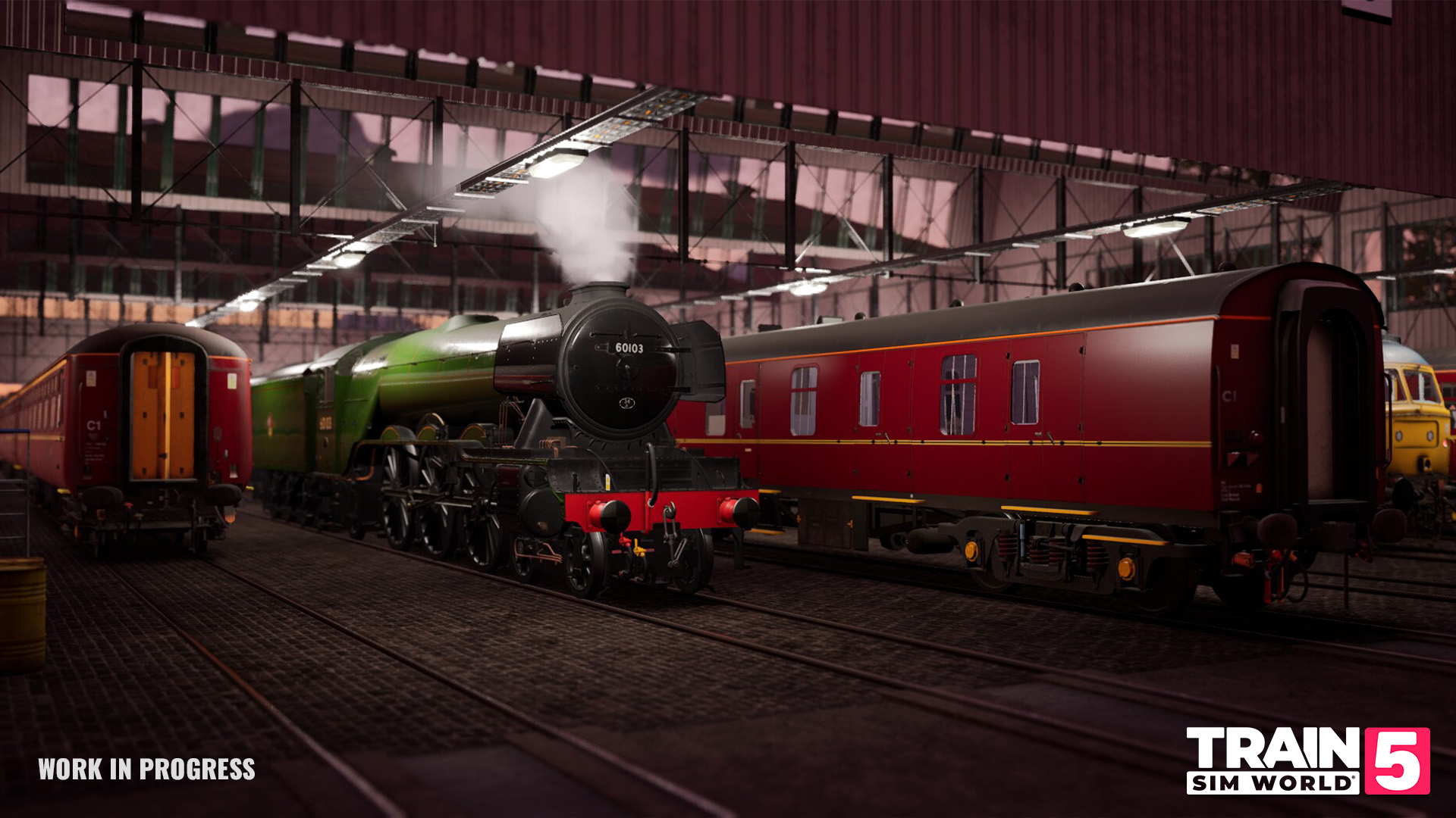 New Southall depot shed