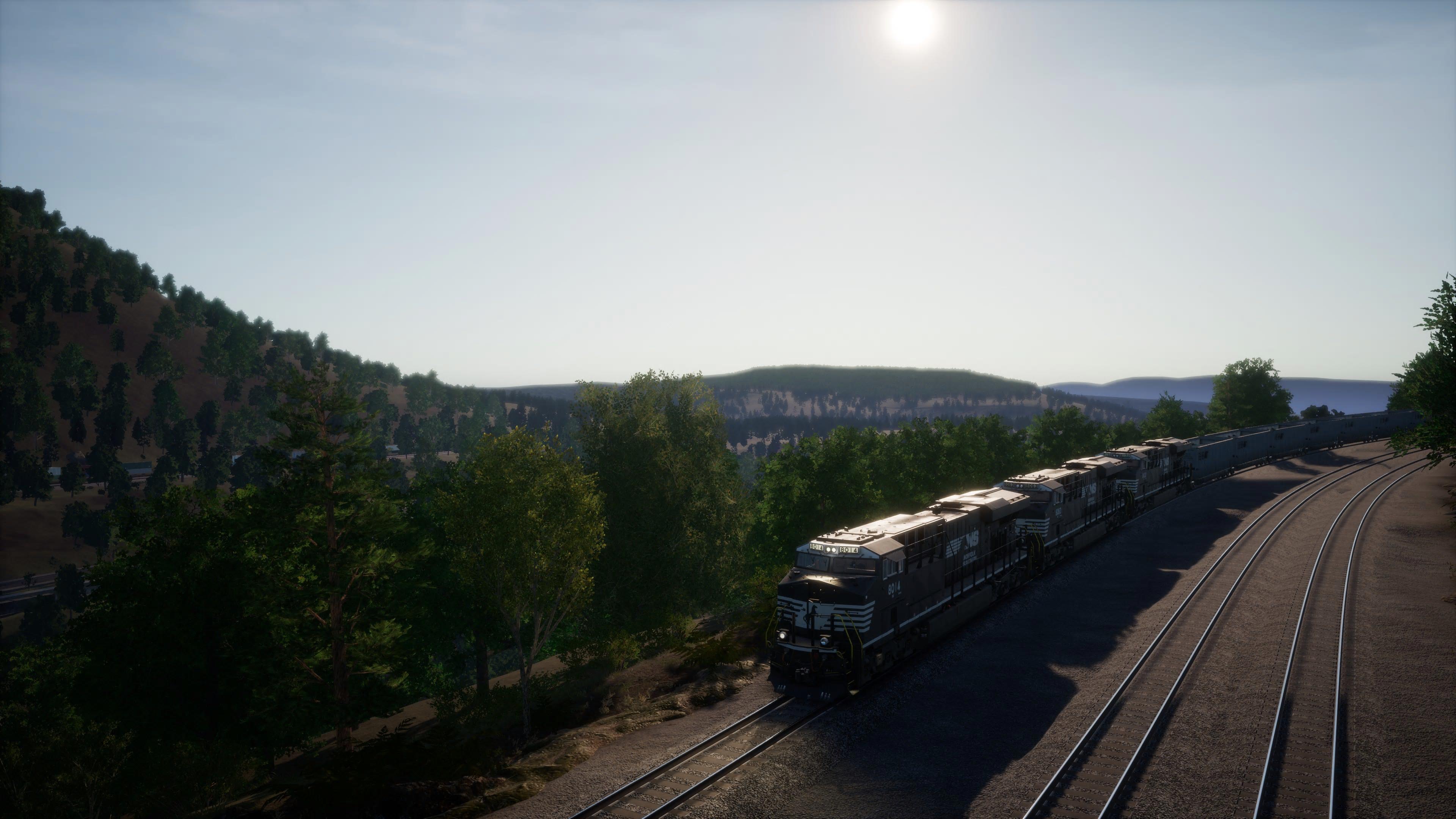 Norfolk Southern Sunshine View