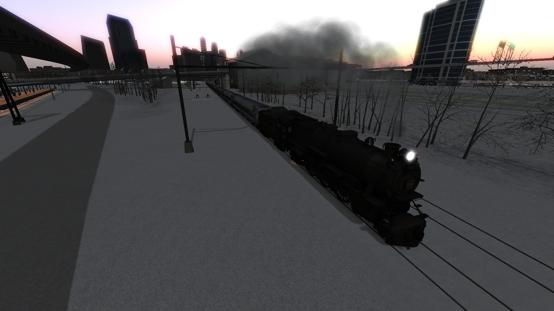 PRR K4s Steam Locomotive TSC Gallery (Aerial View)