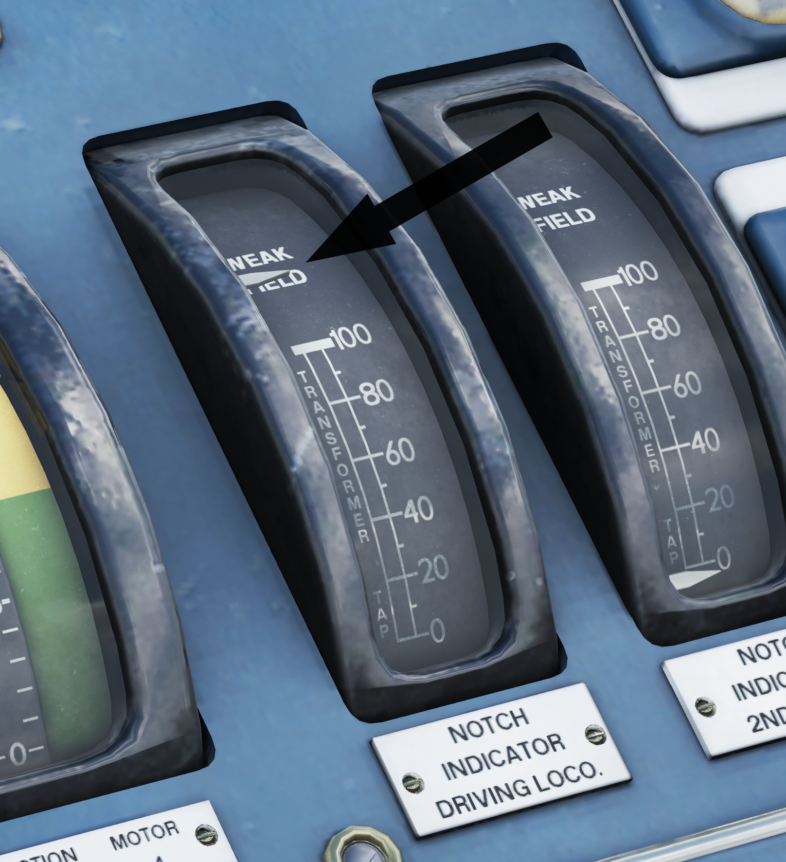 TSW5 Class 87 Notch Indicator